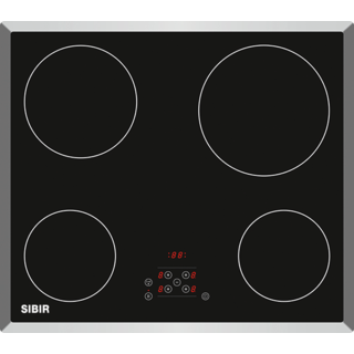 SIBIR GK 4301 T BlackDesign Toptronic Glaskeramik