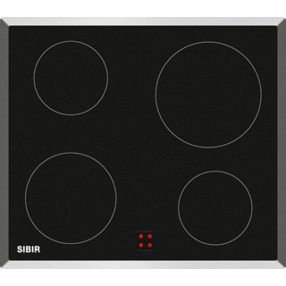SIBIR GK 4200 BlackDesign Glaskeramik