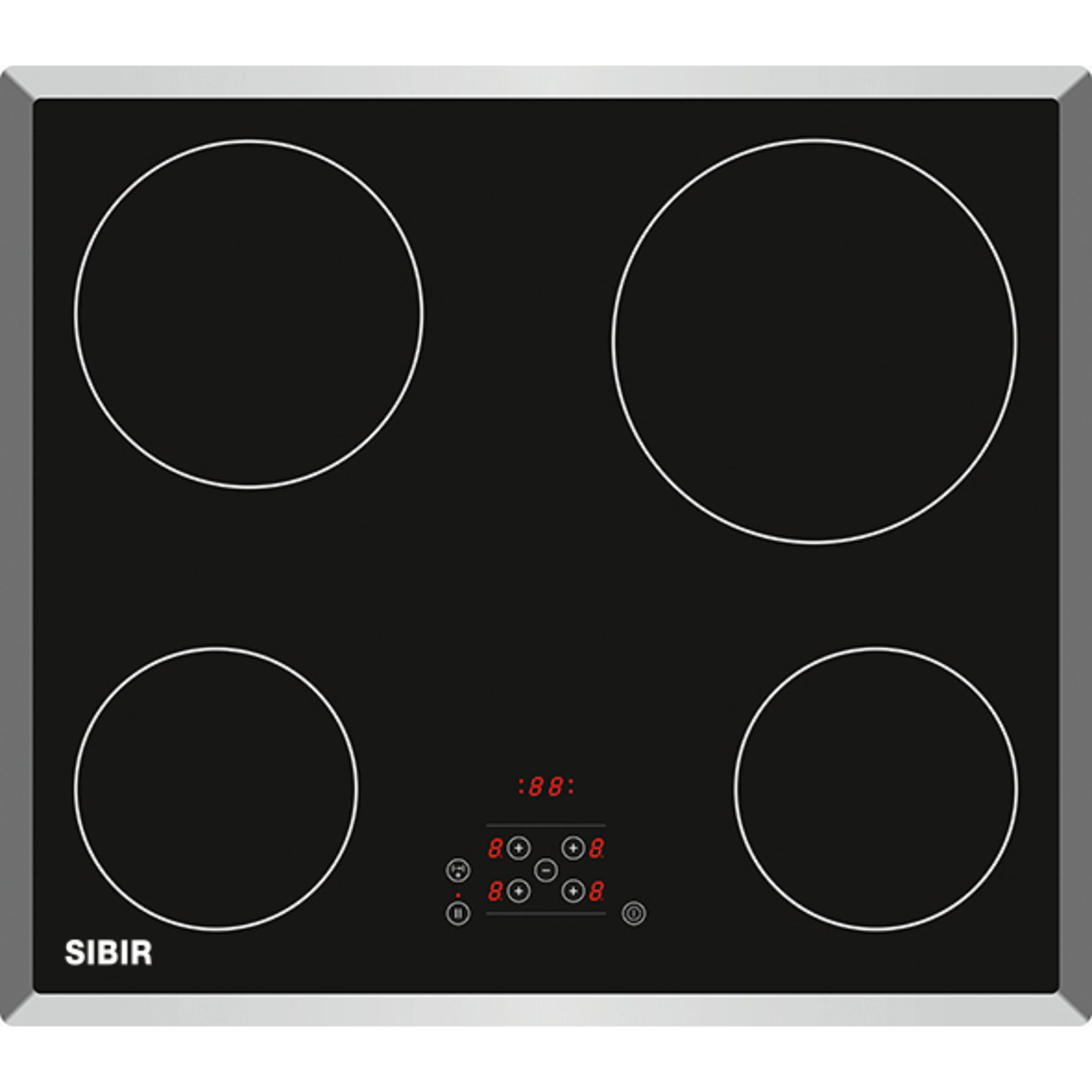 SIBIR GK 4301 T BlackDesign Toptronic Glaskeramik