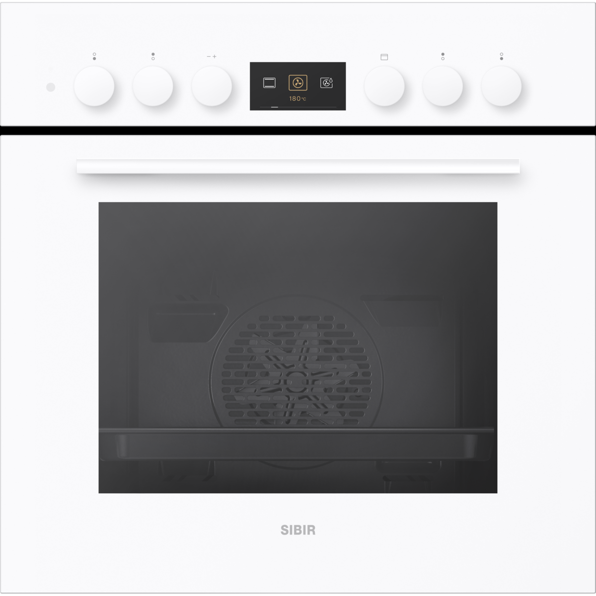 Referenzgerät OEM: V-ZUG Herd Combair V600, Breitennorm: 60 cm, Höhennorm: 60 cm, Glas Weiss, Griff: Weiss, Drehschalter, V-ZUG-Home, Anzahl bedienbare Kochzonen: 4, 400V