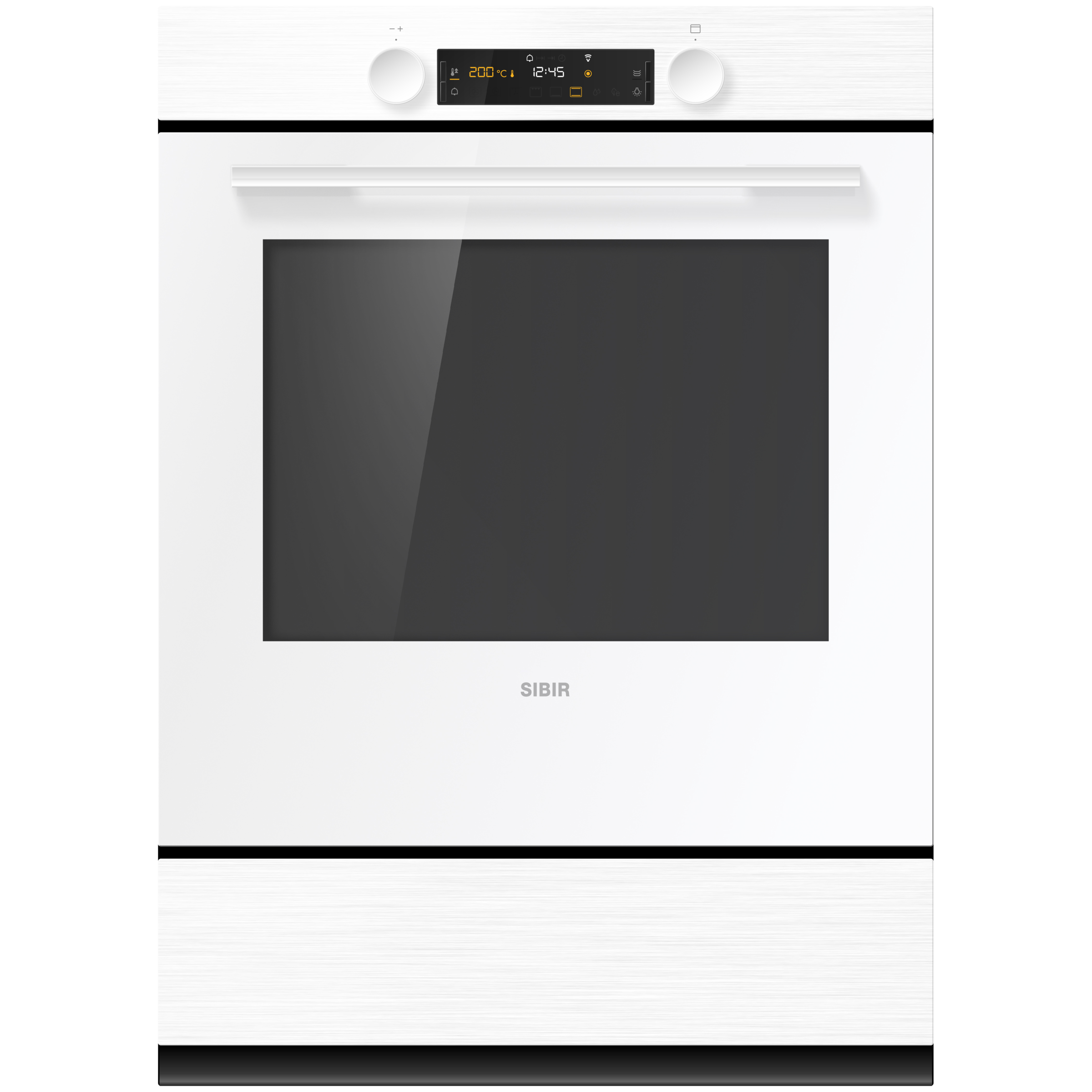 SIBIR EB Tritherm V400 21038 weiss SMS Einbau-Backofen