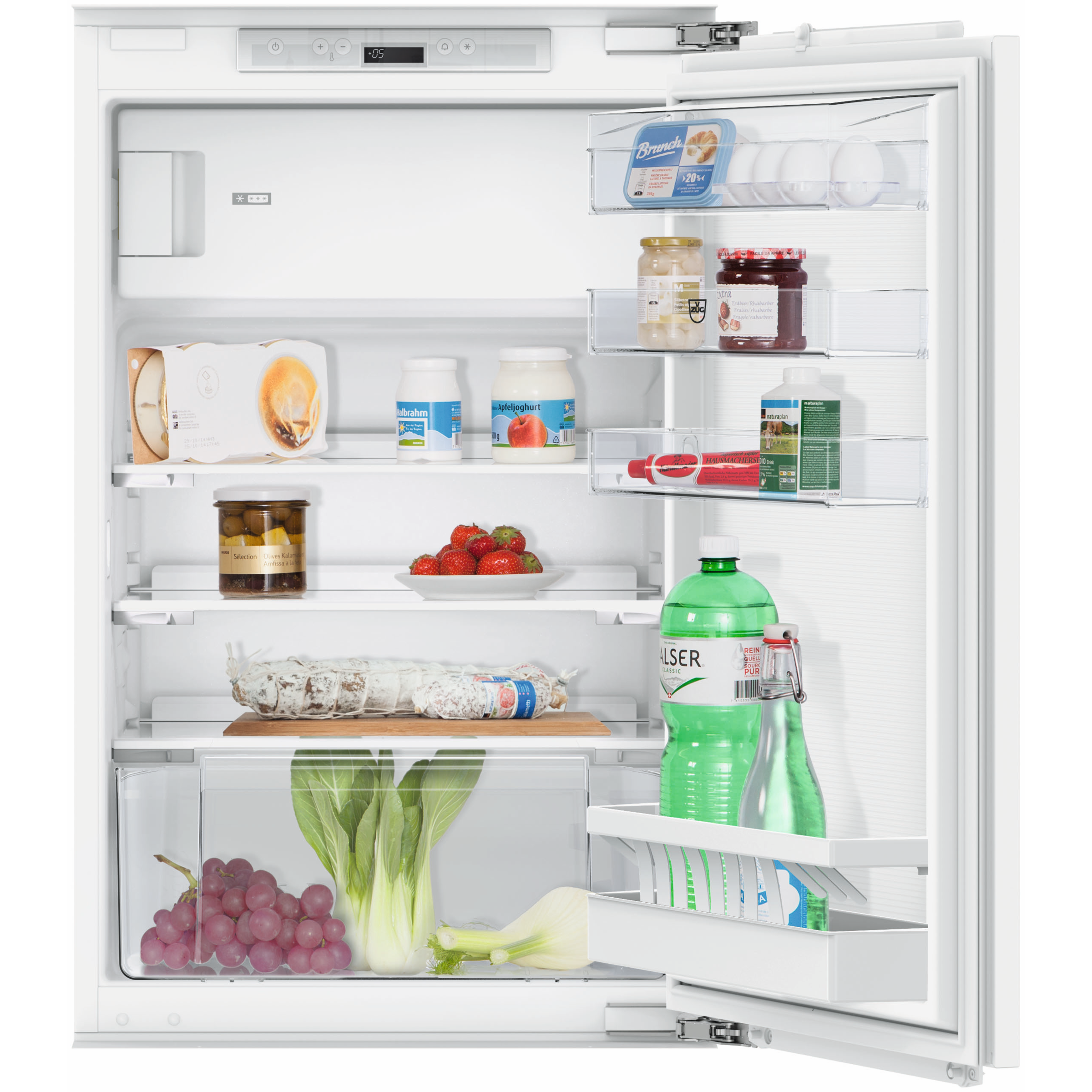 SIBIR Ideal eco weiss links E SMS Einbaukühlschrank